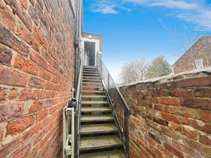 Stairs to flat- click for photo gallery